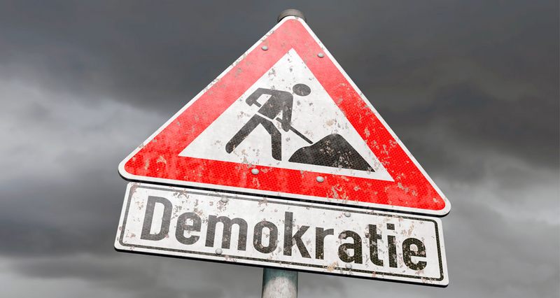 Demokratie in Gefahr. Foto: Adobe Stock | Oliver Boehmer, bluedesign®